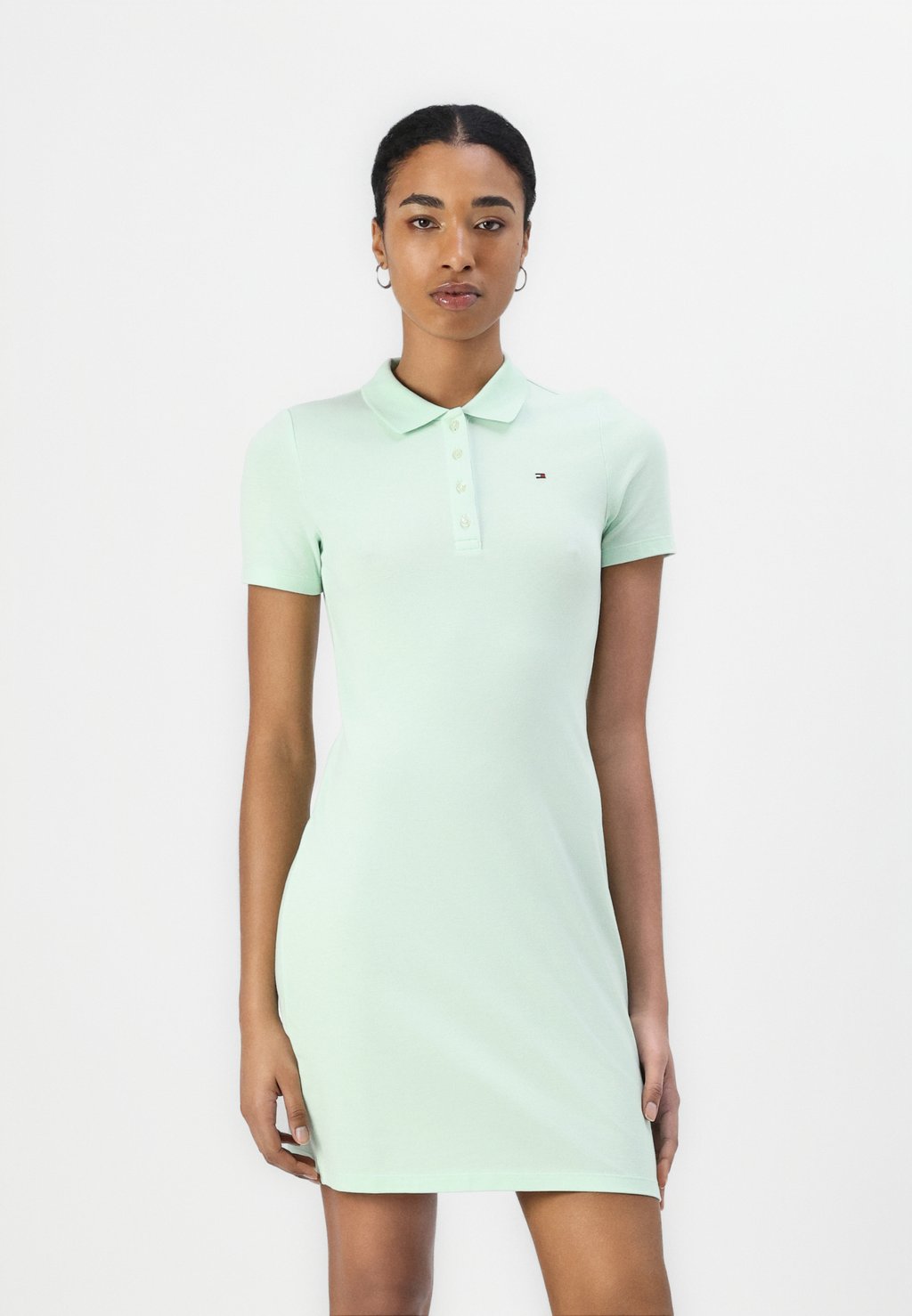 

Платье из джерси SLIM POLO DRESS Tommy Hilfiger, мята
