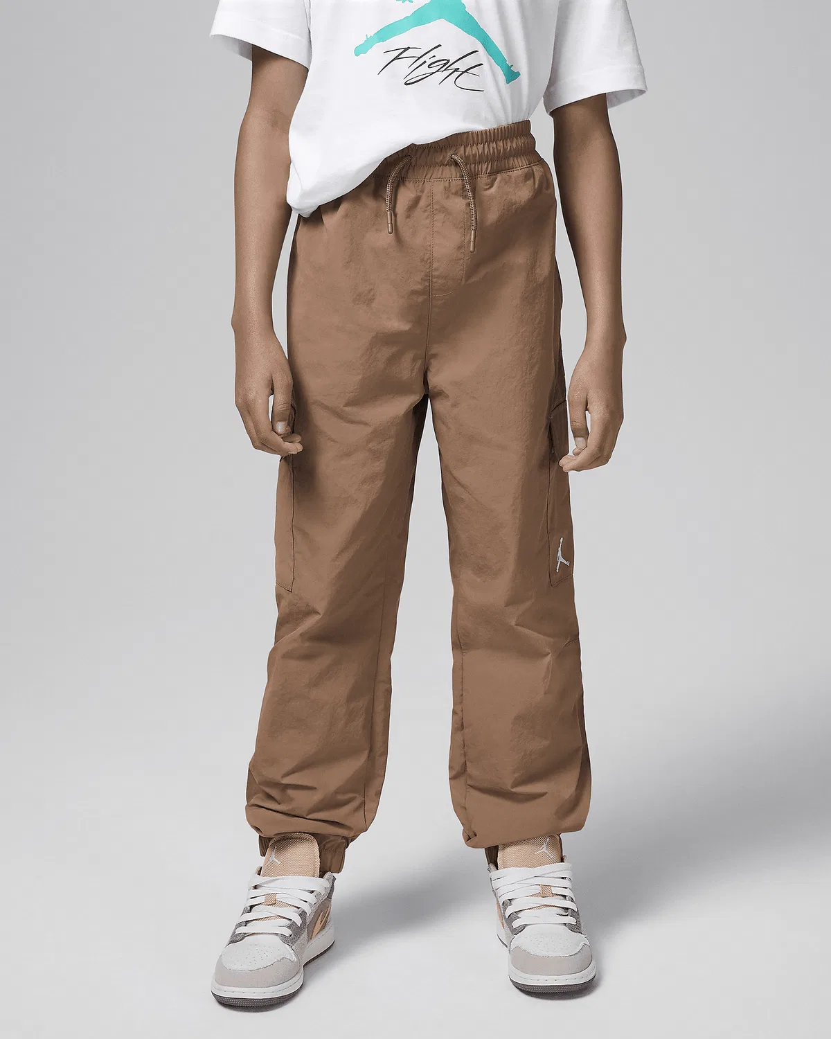 Детские карго-штаны Nike Big Kids' Double Cargo, Archaeo Brown
