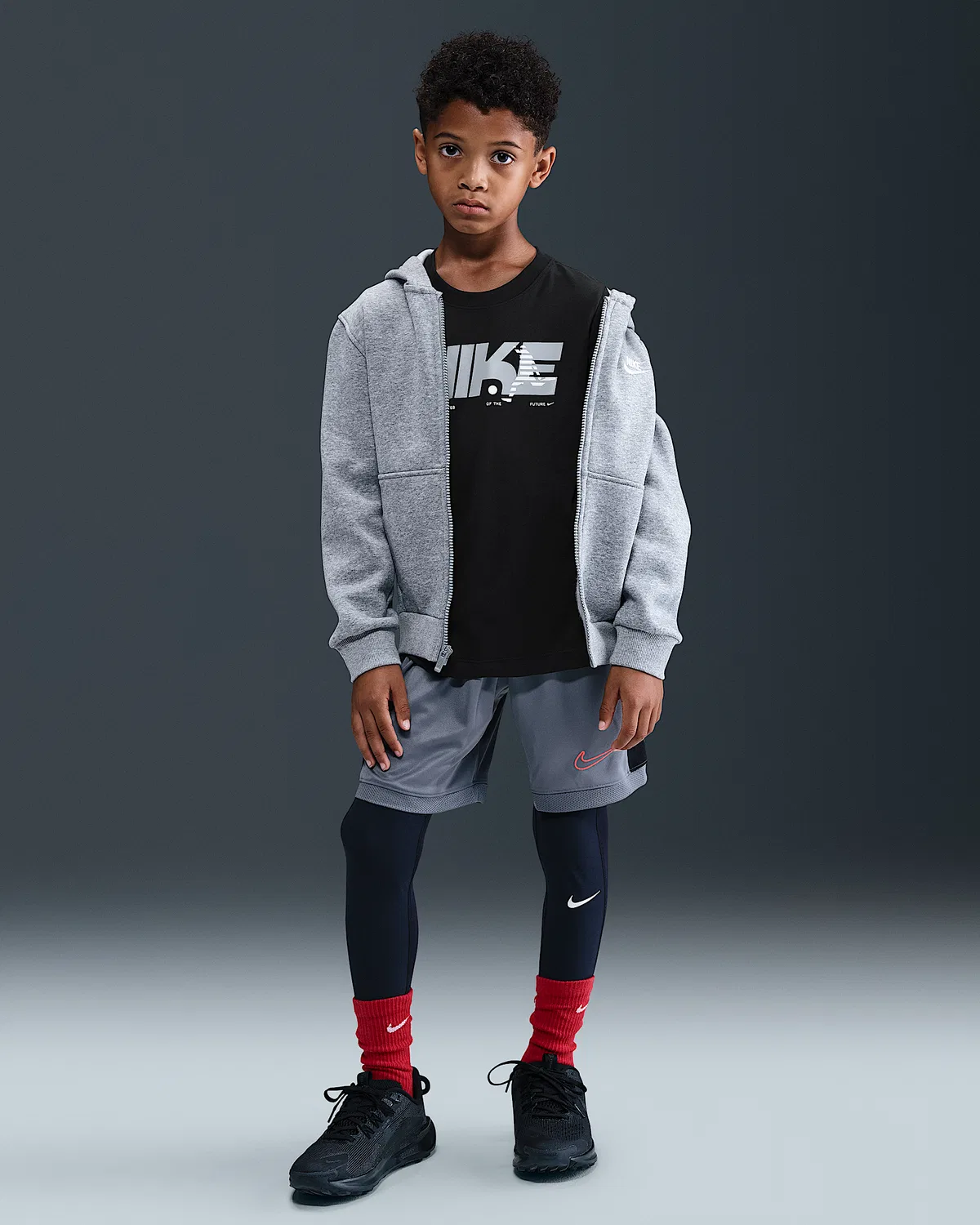Детская футболка Dri-FIT Nike Legend, Black — фото 4