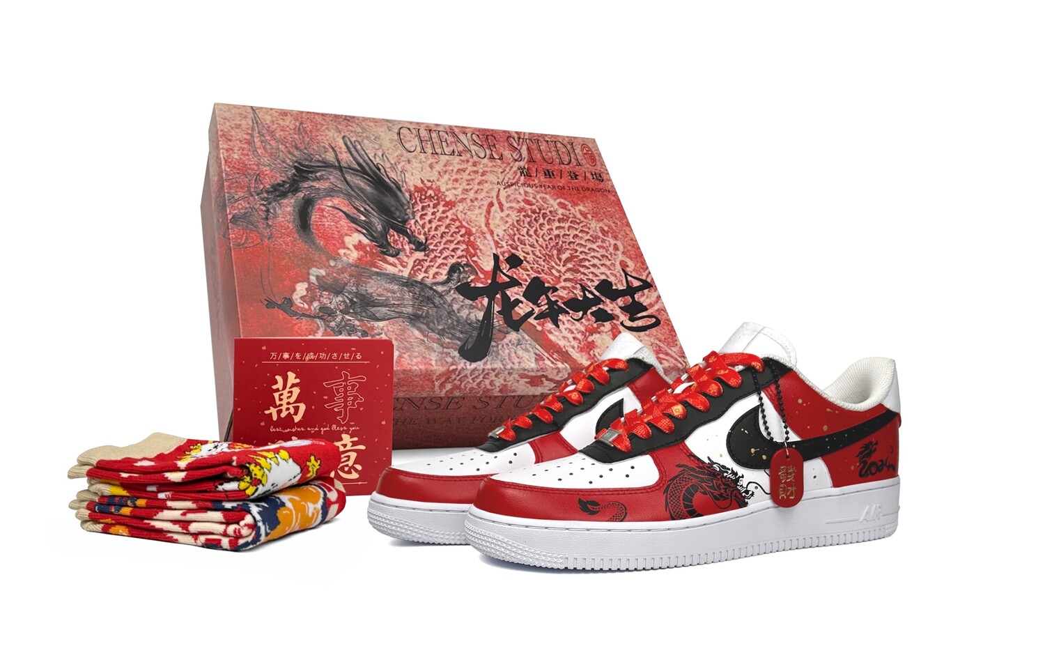 

Женские кроссовки для скейтбординга Nike Air Force 1, Red