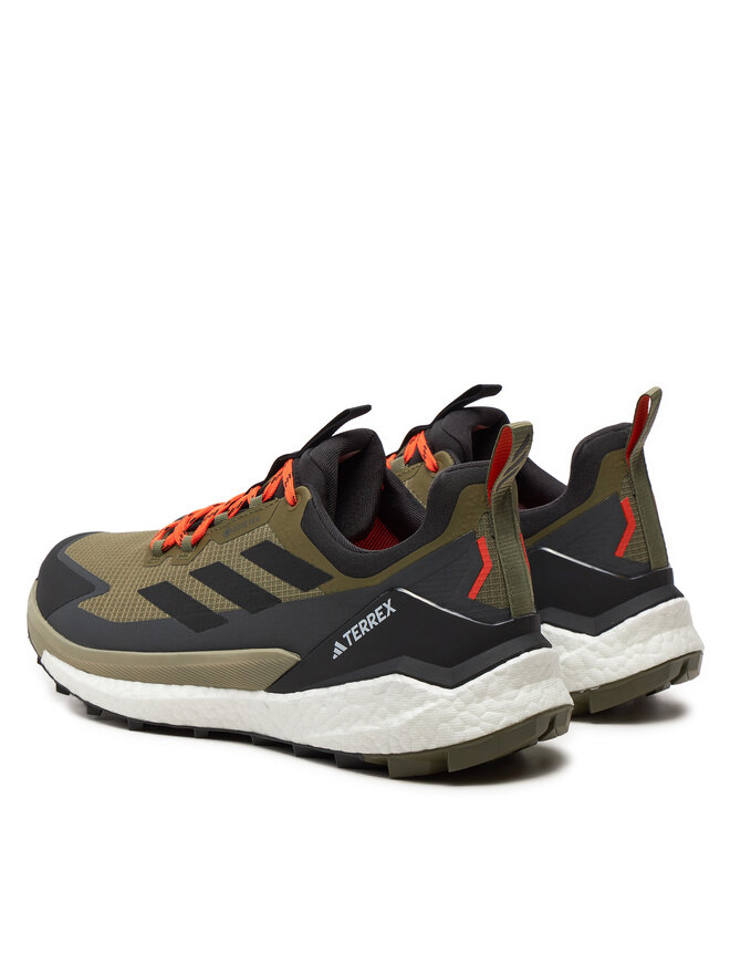 Треккинговые кроссовки Terrex Free Hiker 2.0 Low Gore-Tex IH3537 Adidas, зеленый — фото 3