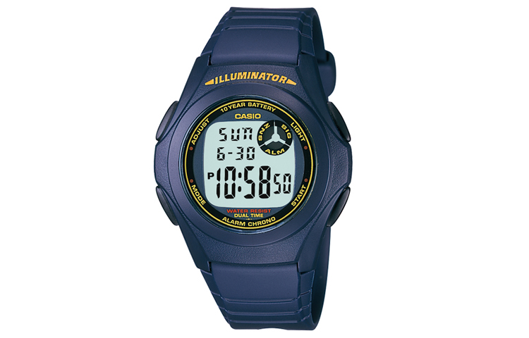 

CASIO Мужские часы YOUTH Green Watch F-200W-2B