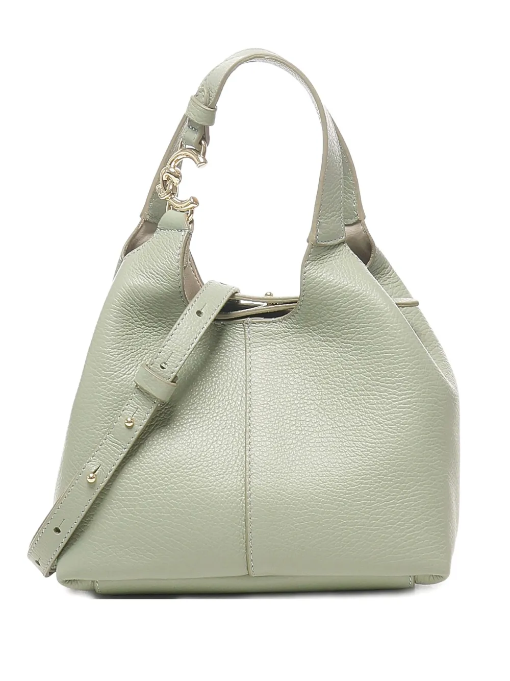 

Сумка на плечо на пуговицах Coccinelle, зеленый