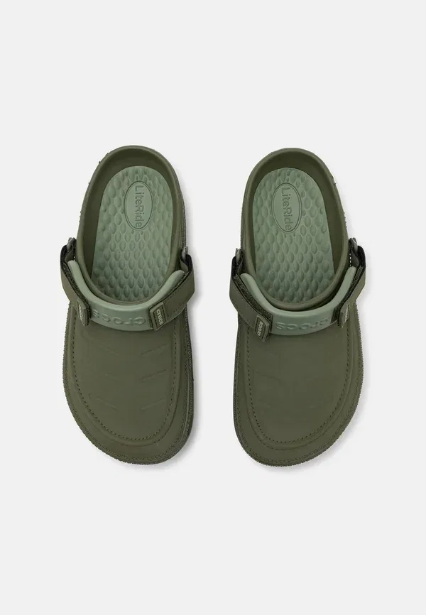 Сабо Yukon vista ii clogs Crocs, армейский зеленый — фото 4