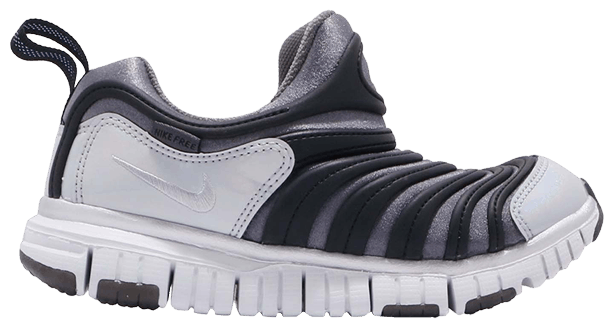 

Кроссовки Nike Dynamo Free Y2K PS 'Metallic Silver', черный