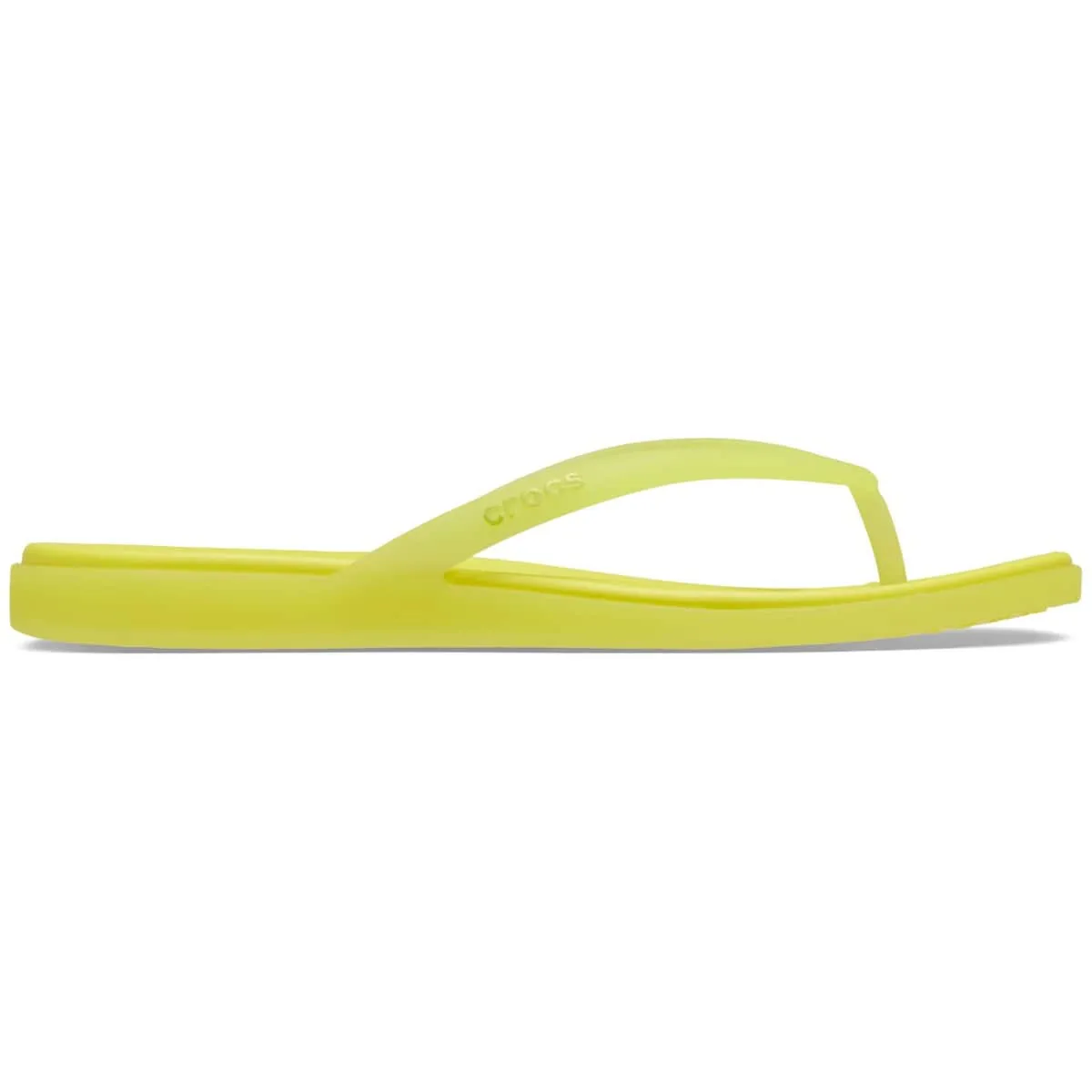 Женские шлепанцы Miami Frosted Flip W Crocs, лимонно-желтый