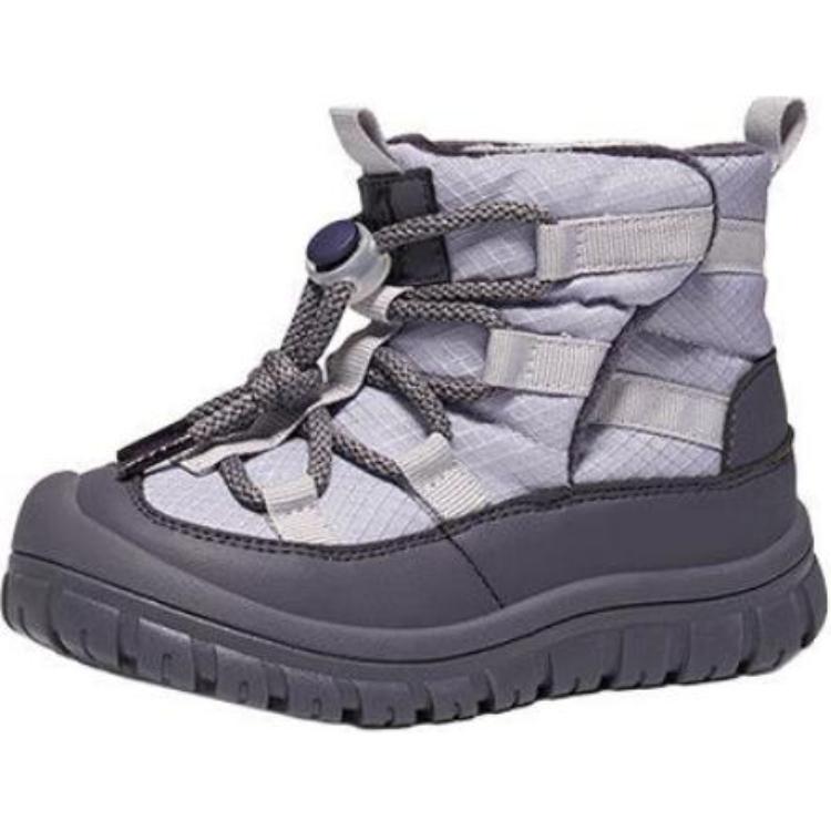 

Антискользящие износостойкие водонепроницаемые утепленные детские ботинки Kids' Hush Puppies, светло-фиолетовый