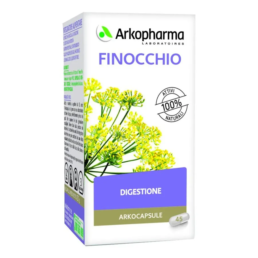 

Arkopharma Фенхель 45 капсул против вздутия живота