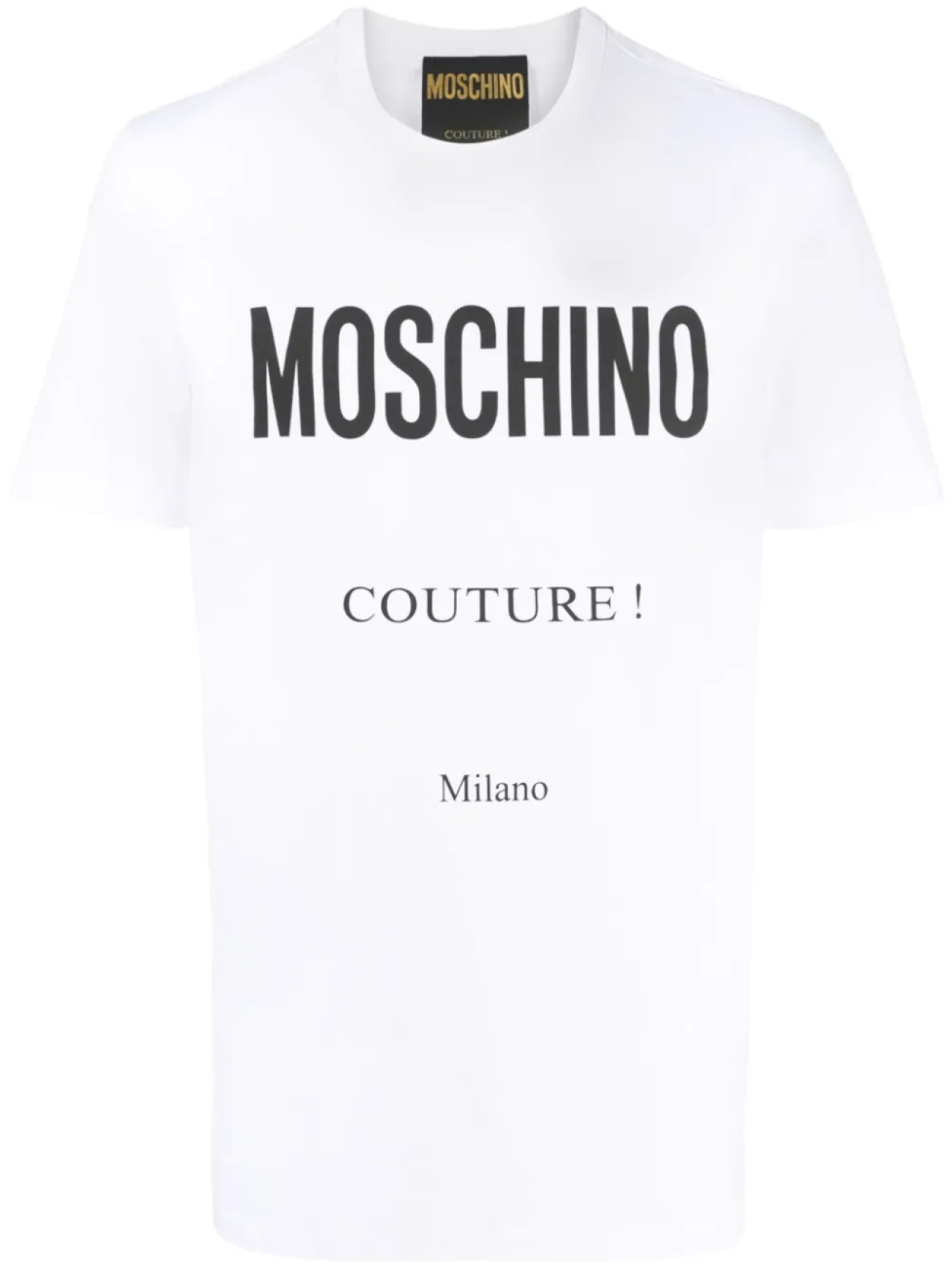 

Moschino футболка с логотипом, белый