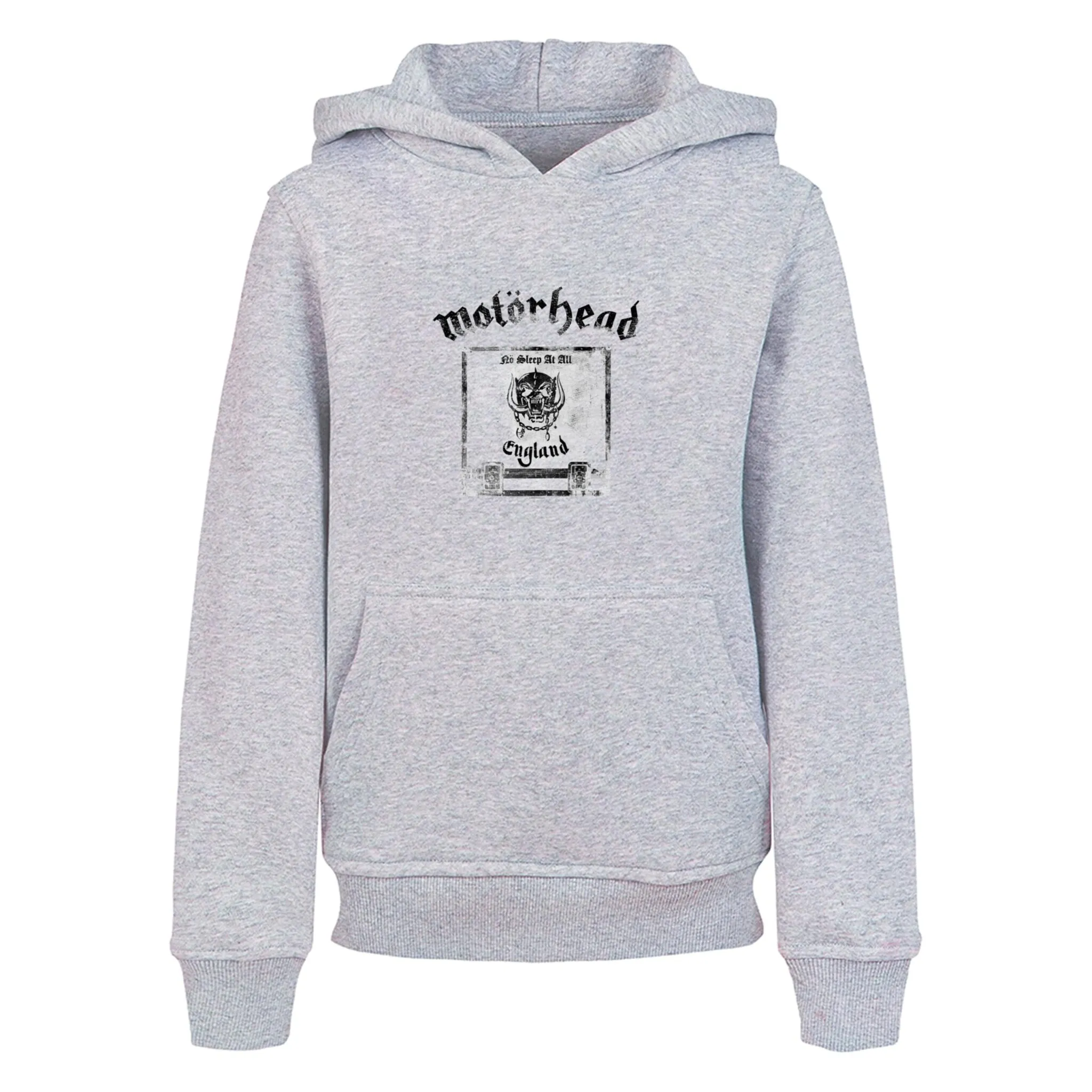 

Толстовка с капюшоном Merchcode «Merchcode Men's Kids Motorhead - No Sleep At All Basic Hoody», цвет heathergrey