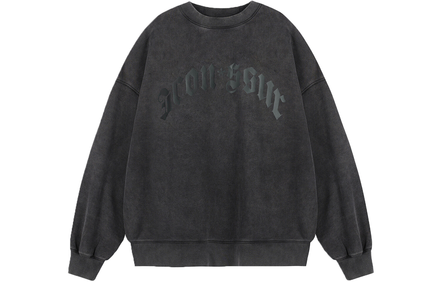 

Толстовка унисекс ICONS Lab, вымытый черный