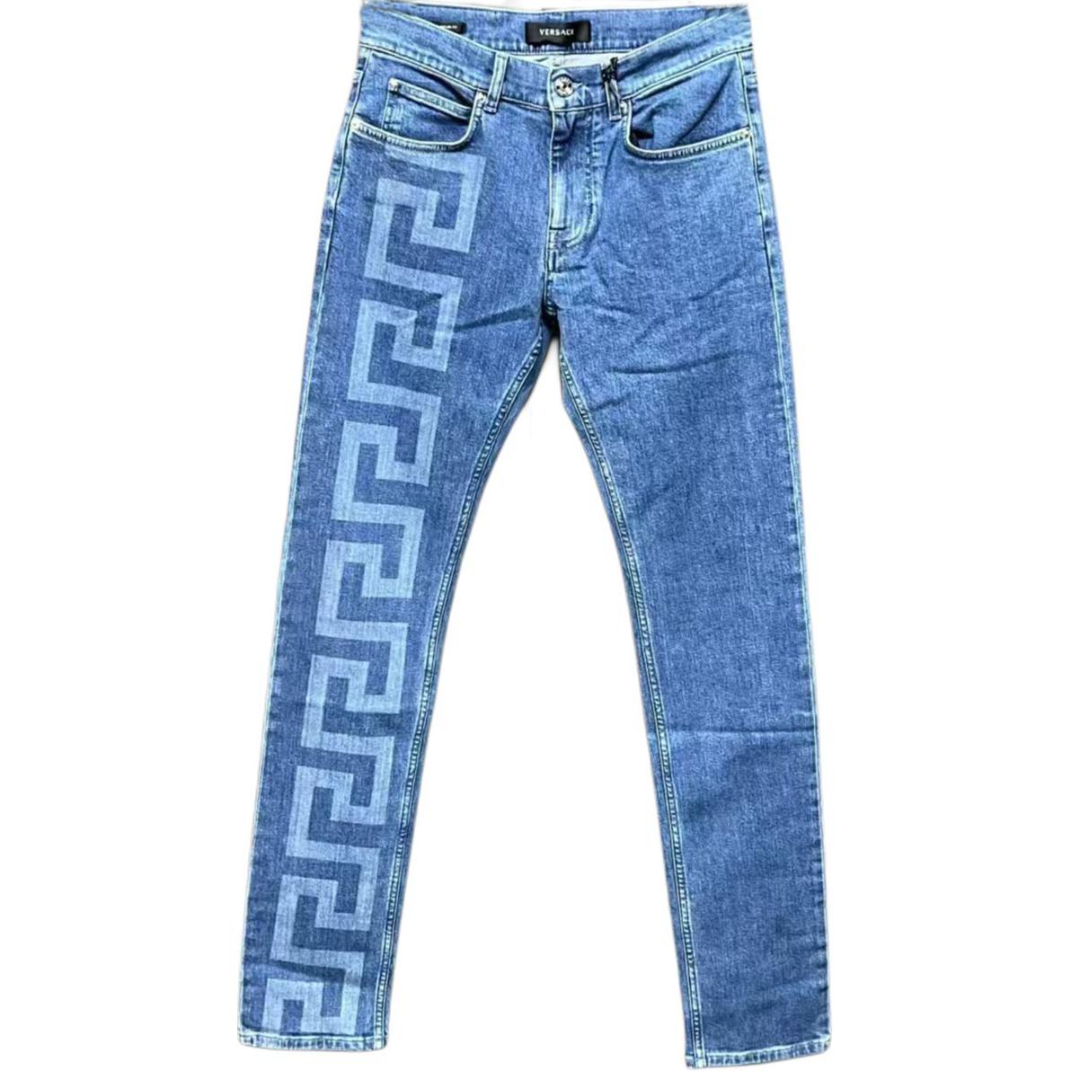 

Джинсы мужские синие VERSACE