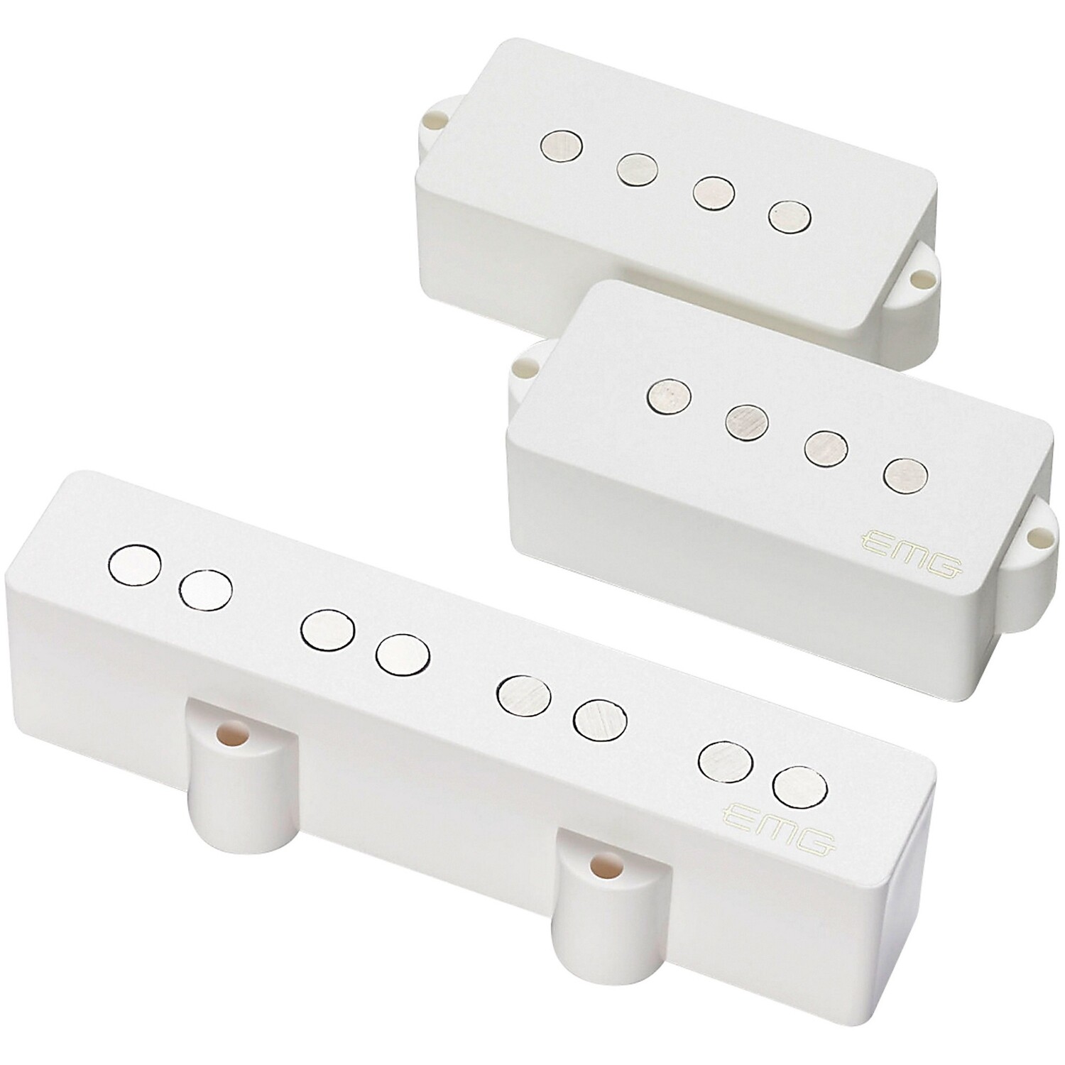 

Комплект EMG GZR PJ HZ Geezer Butler Passive PJ HZ Белый
