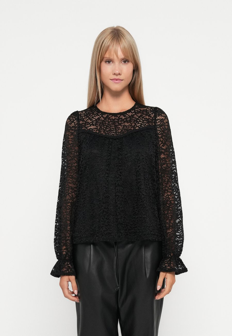 

Блуза VILA VIGLAZE O NECK , Black