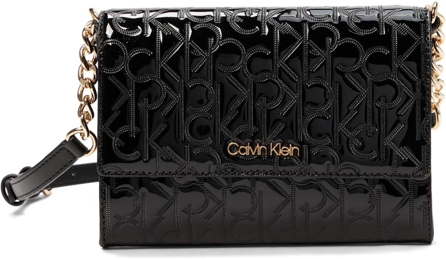 

Сумка кросс-боди Calvin Klein Key Item Signature Crossbody, цвет Black/Gold, Черный, Сумка кросс-боди Calvin Klein Key Item Signature Crossbody, цвет Black/Gold