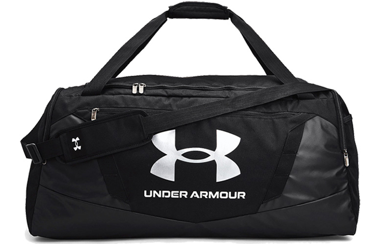 

Under Armour Полиэстеровая дорожная сумка через плечо унисекс черный с металлическим серебром