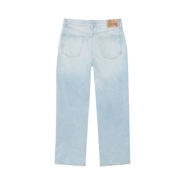 Джинсы Stussy New Classic Denim Jean, цвет Light Wash — фото 2