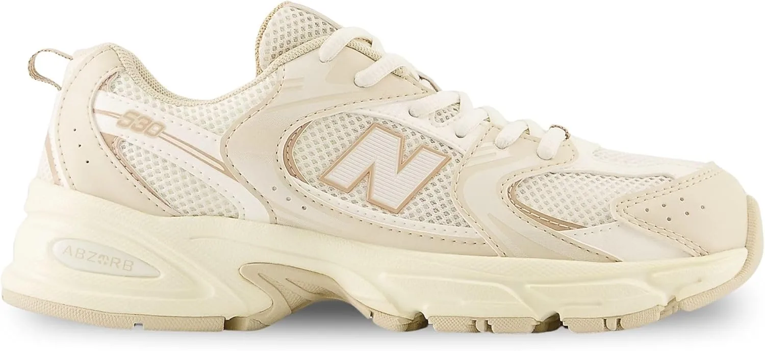 Кроссовки New Balance Unisex 530, слоновая кость — фото 2