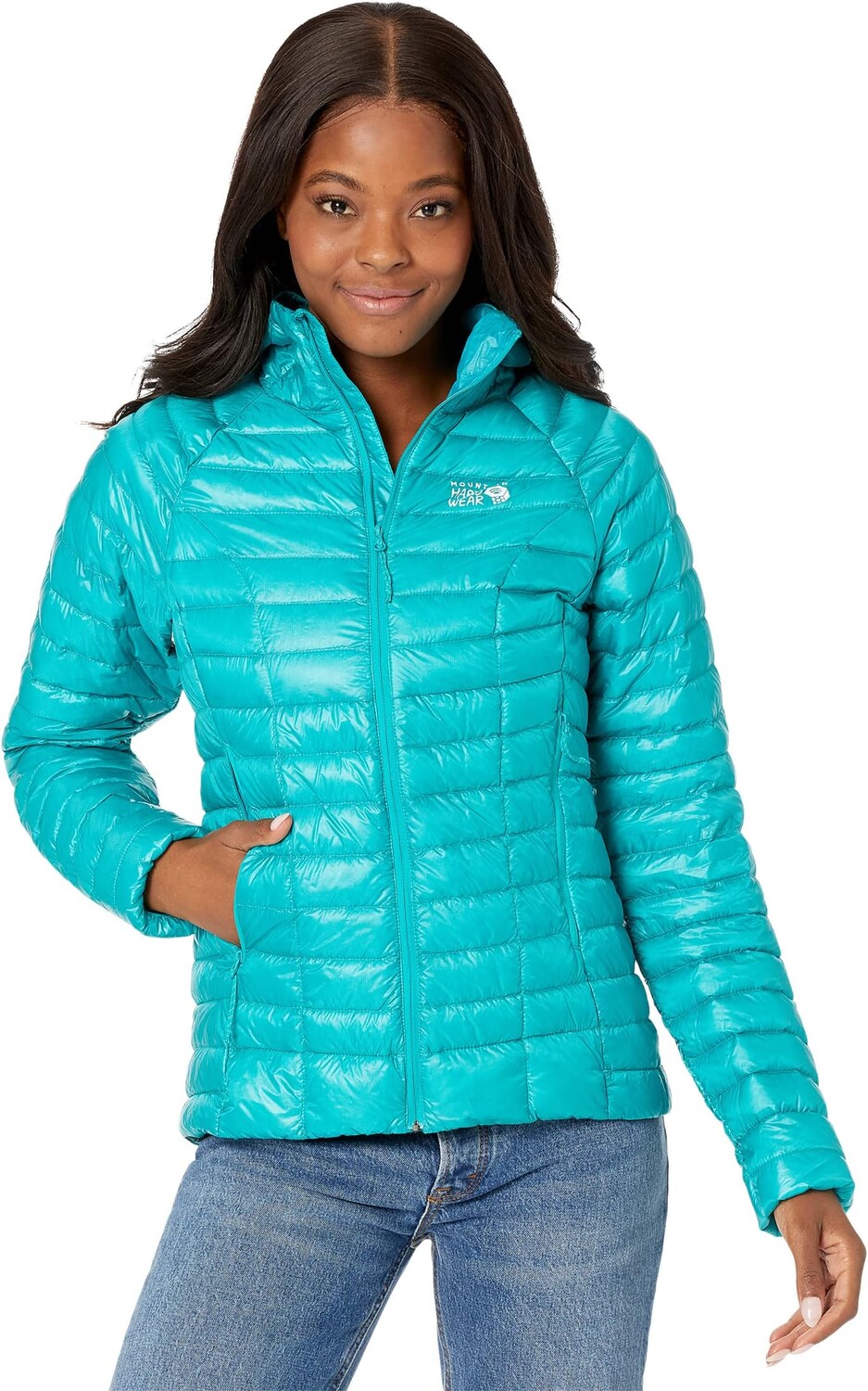 

Худи Mountain Hardwear Ghost Whisperer/2 Hoodie, цвет Synth Green