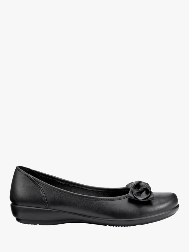 Балетки Jewel Leather Hotter, Black