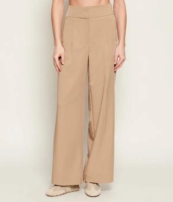 Брюки C_Tarima relaxed fit Boss Orange, бежевый