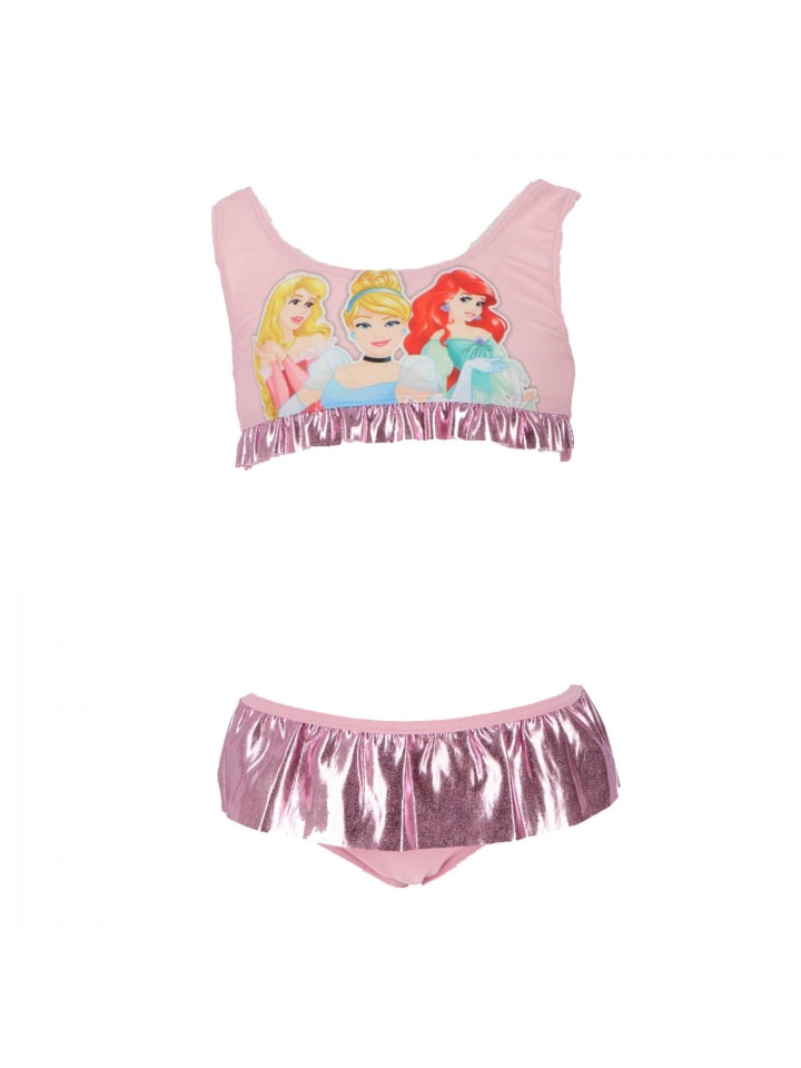 

Купальник Disney Princess Badeanzug Fröhlicher Bikini für kleine Prinzessinnen, розовый