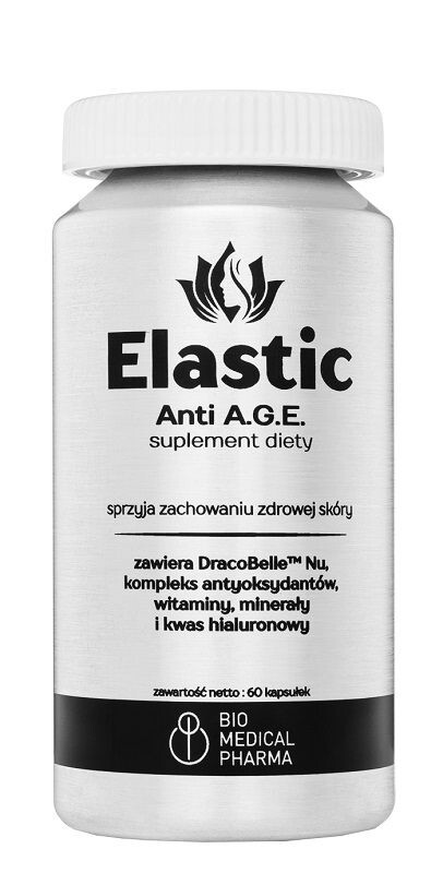 

Препарат, поддерживающий поддержание здоровья кожи Elastic Anti-Age, 60 шт