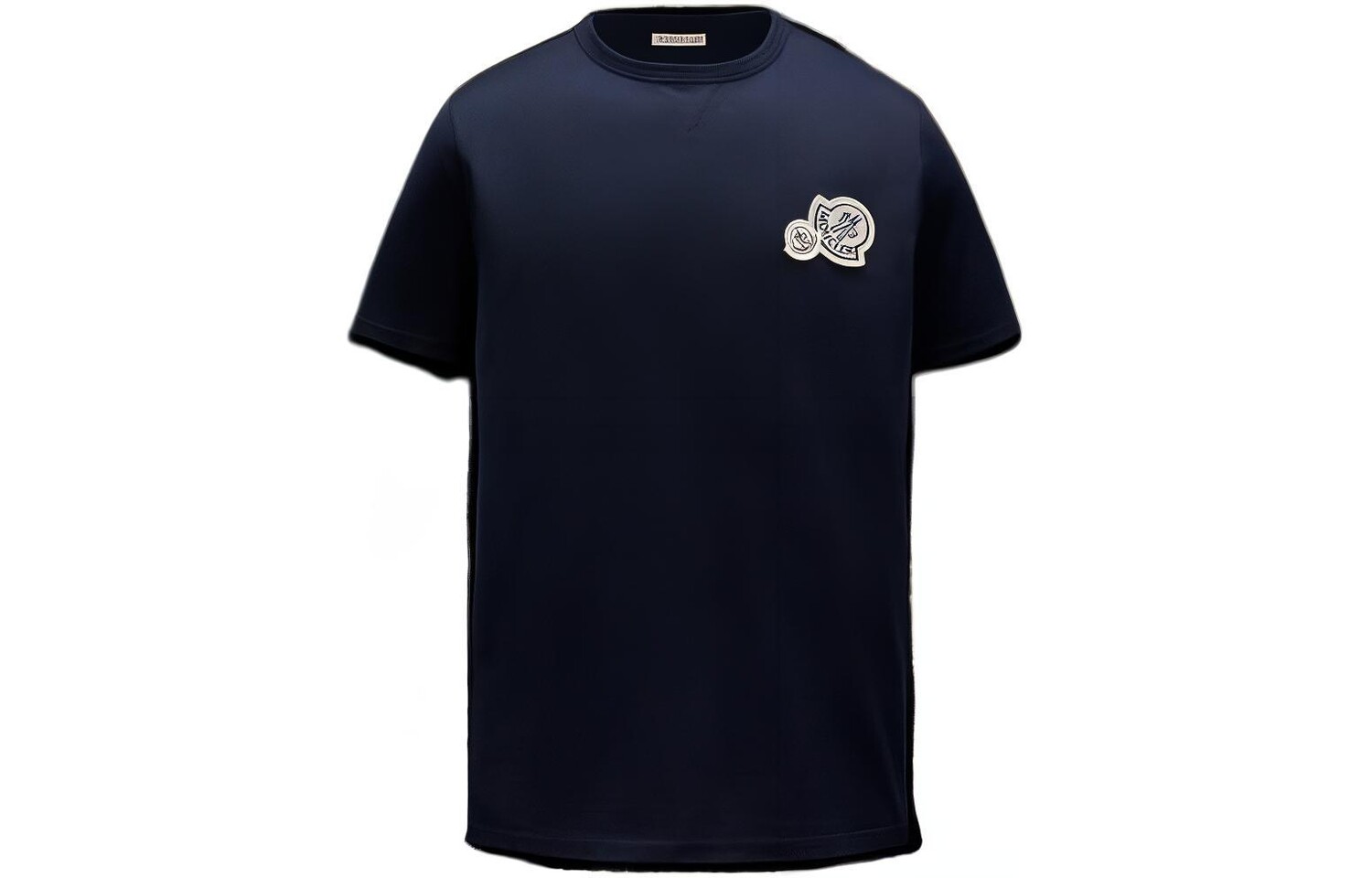 

Футболка мужская синяя Moncler, синий