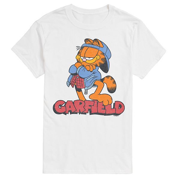 

Футболка Garfield с винтажным принтом Big & Tall Licensed Character