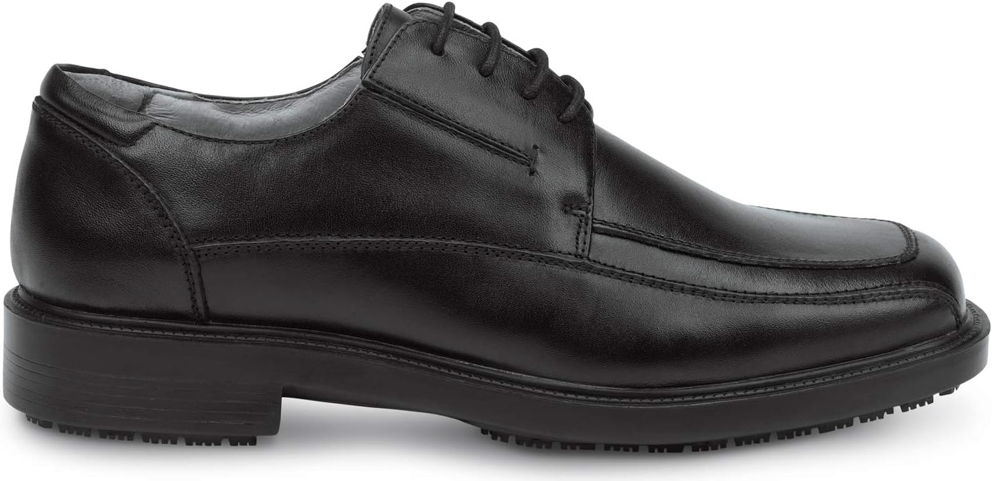 SR Max Manhattan, Men's, Dress Style Soft Toe Slip Resistant Work Shoe, черный — фото 3