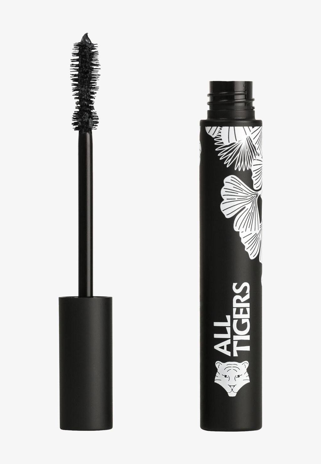 

Тушь для ресниц Natural & Vegan Mascara All Tigers, цвет black extra-volume impose your vision