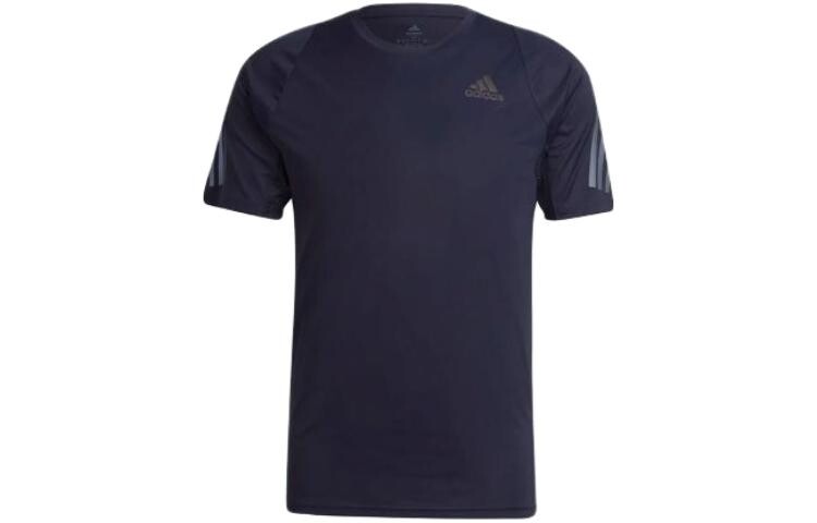 

Футболка мужская темно-синяя Adidas, темно-синий