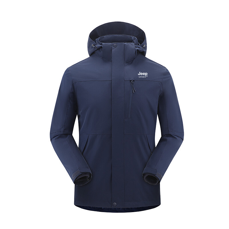 

Ветровка Куртка Унисекс Jeep Spirit, цвет White Birch Gray/Black Gray