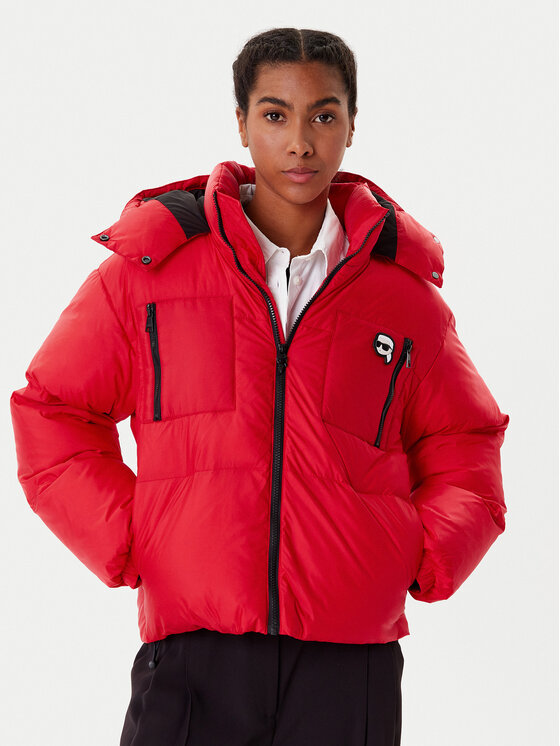 

Зимняя куртка regular fit A3W15020 Karl Lagerfeld, красный