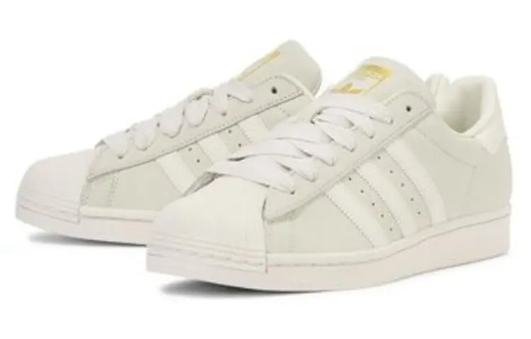 Adidas originals Superstar Обувь для скейтбординга унисекс, Off-white — фото 3