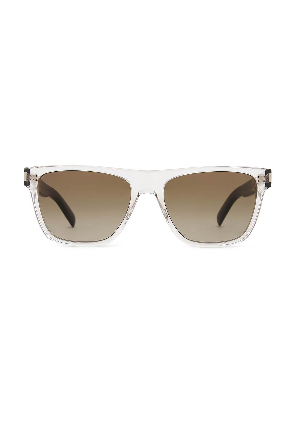 

Прямоугольные очки Saint Laurent, clear