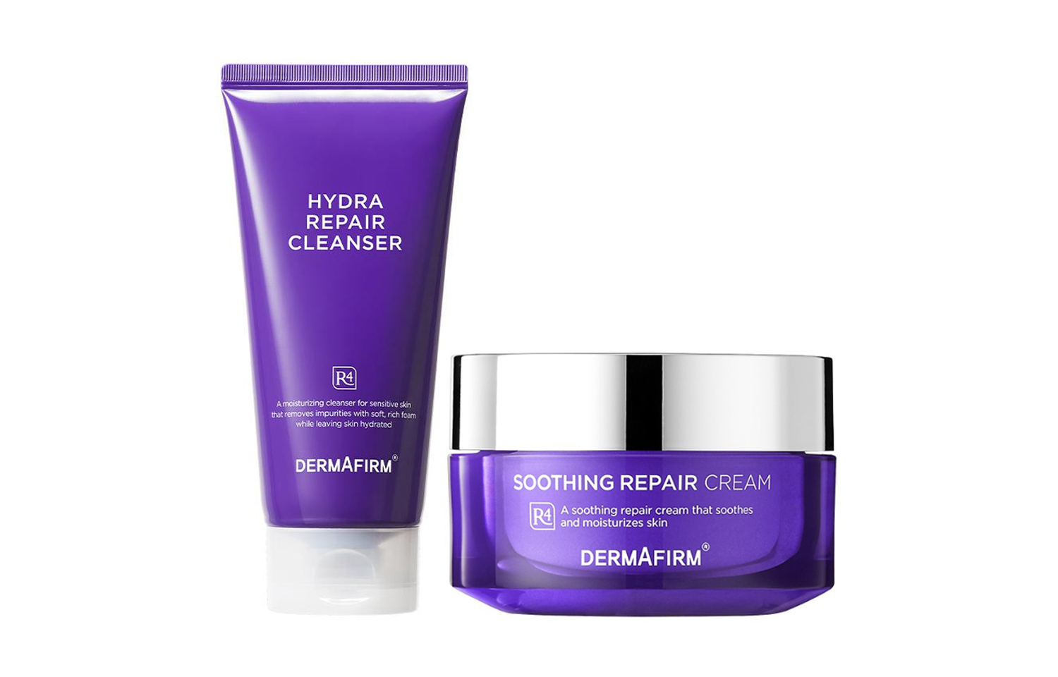 

Набор для ухода за кожей Perilla с очищающим кремом для лица успокаивающий увлажняющий контроль жира 150 г + 50 мл DERMAFIRM+