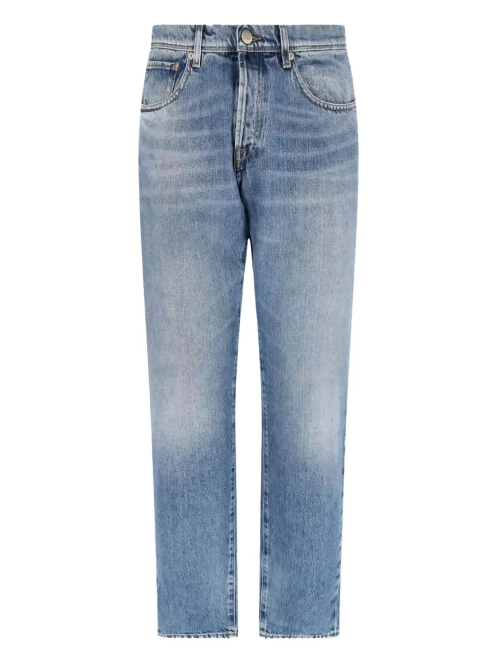 

Джинсы с пятью карманами Incotex, синий