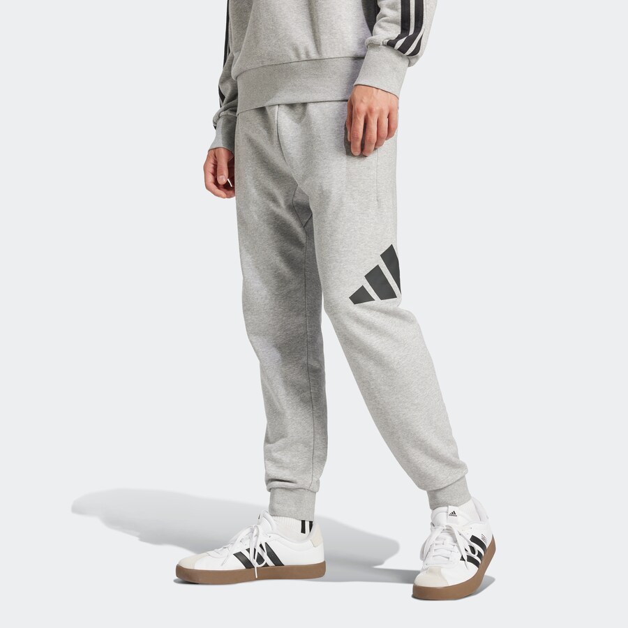 Зауженные тренировочные брюки ADIDAS SPORTSWEAR, цвет Anthracite/Light grey — фото 2