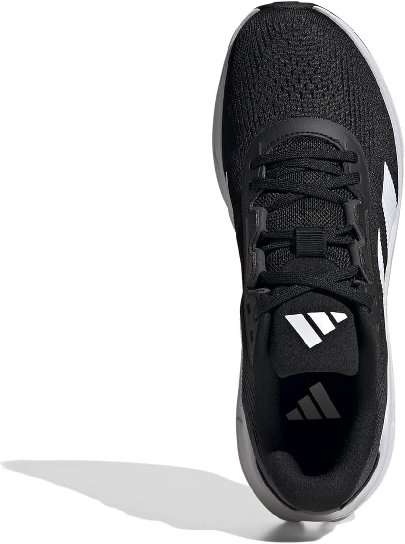 Мужские кроссовки Adidas Questar 3 для бега, белый/черный — фото 3