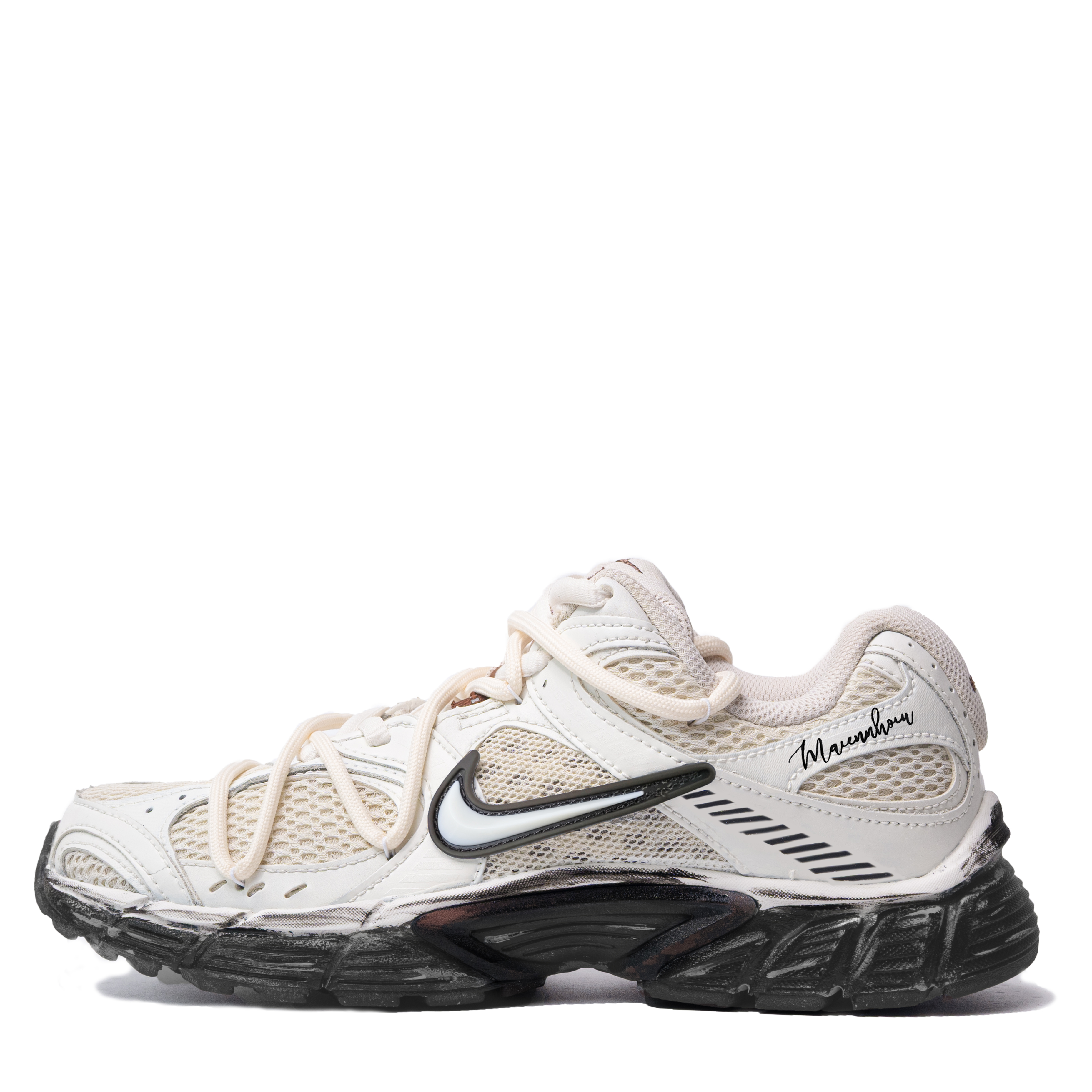 

V5 RNR амортизация увеличение высоты низкие кроссовки женские beige Nike, бежевый