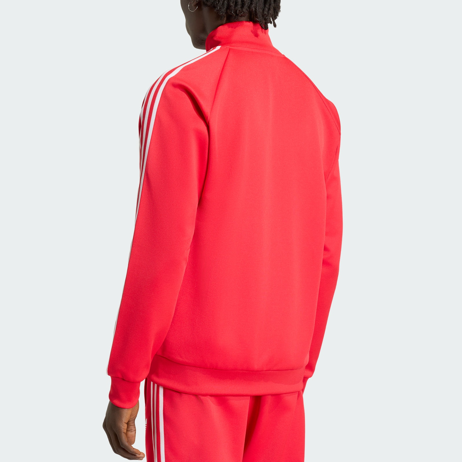 Топ TRACK курка Liverpool FC мужская Adidas Originals, pure gemstone красный — фото 4
