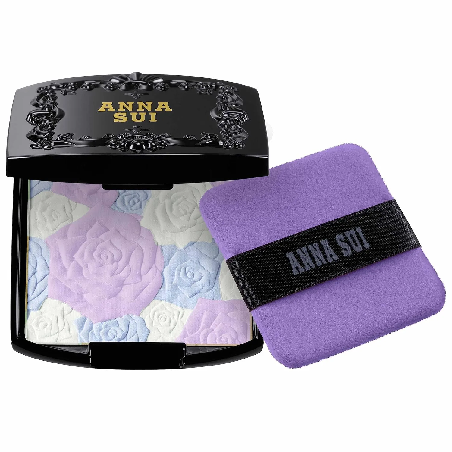 Прессованная пудра ANNA SUI Rose, Rose Pressed Powder 200 - Purple