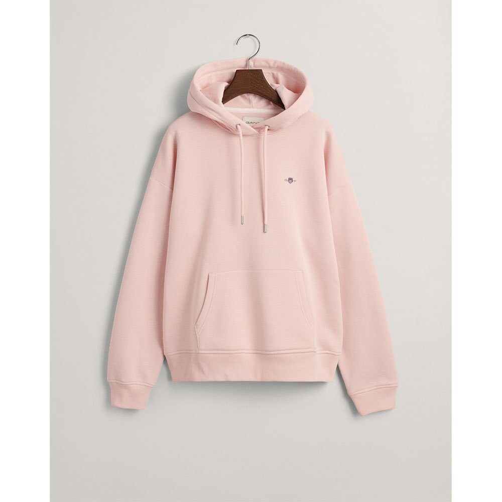 

Худи Gant Rel Shield, розовый