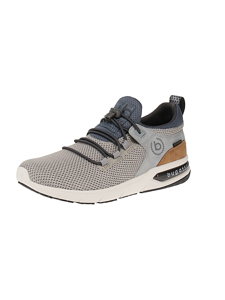 

Bugatti Серые кроссовки Numbis на шнуровке