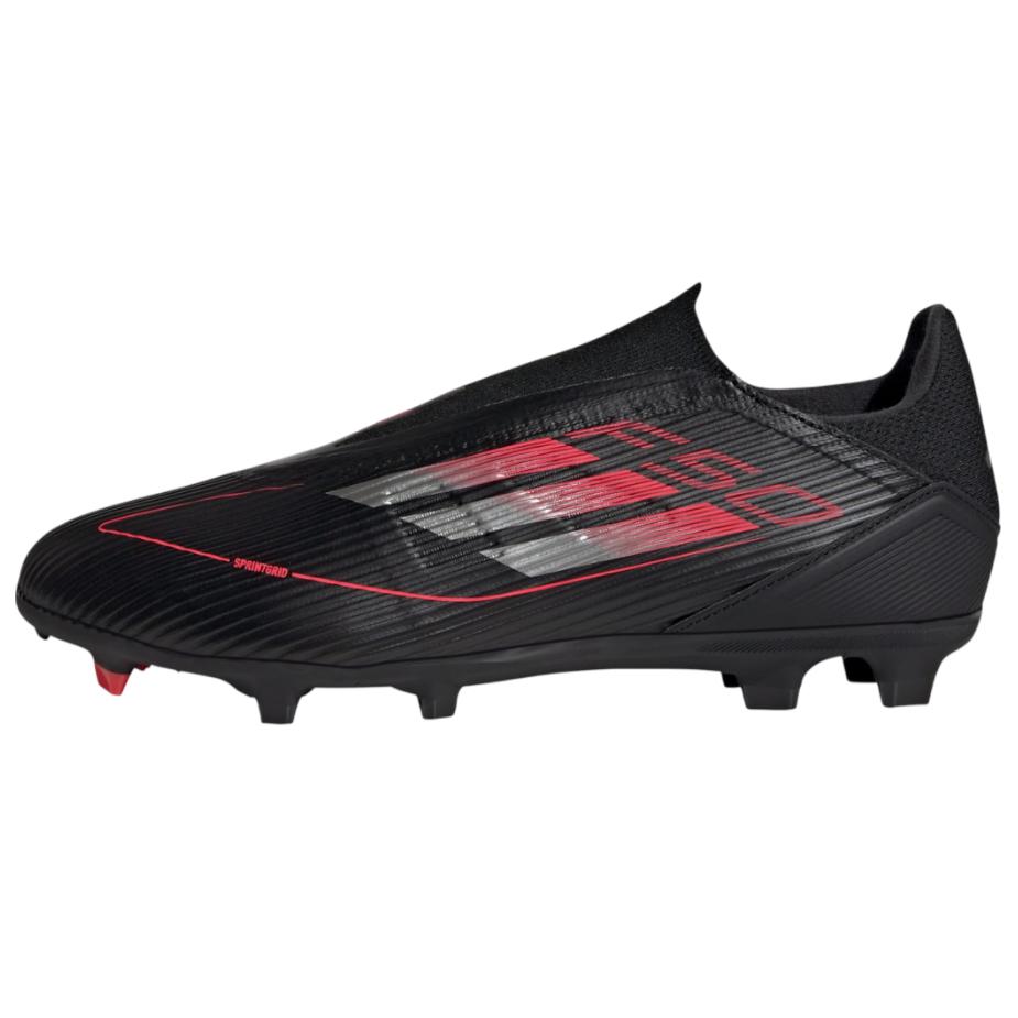 Бутсы F50 League Laceless FG/MG Stealth Victory Pack Adidas, Black Red