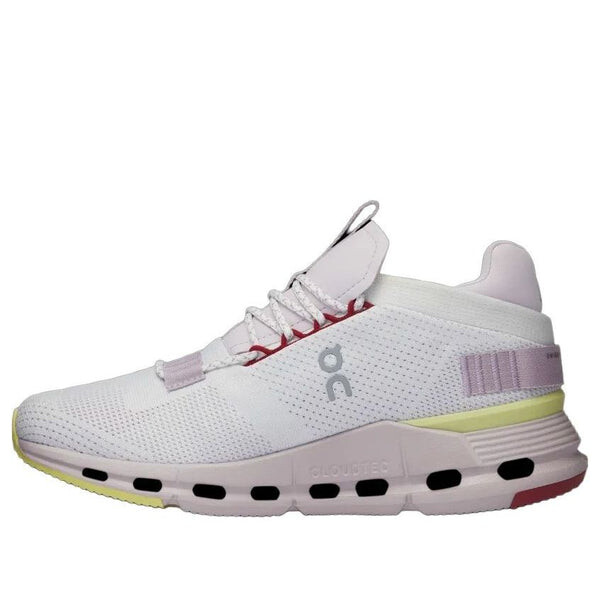 Кроссовки cloudnova 'undyed white fade' On Running, белый