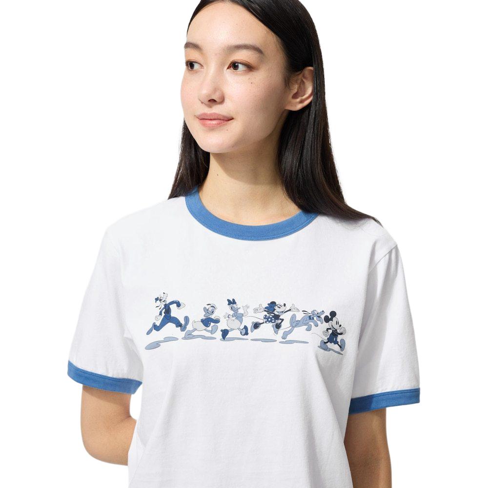 UNIQLO Футболка BUAISOU X Disney женская white — фото 4