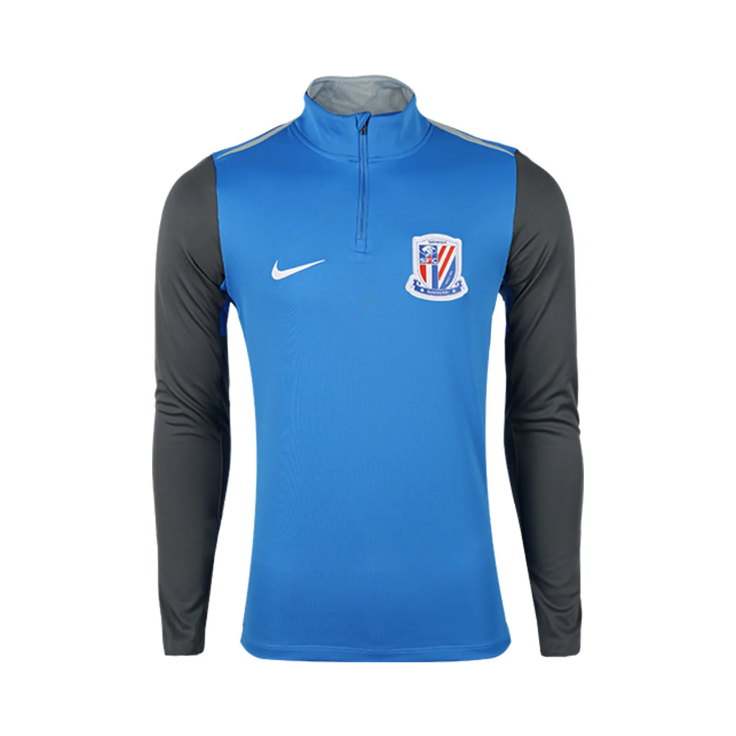Футболка мужская Dri FIT Academy Pro Drill Quick Dry Nike, italy version синий/темно-серый/серебро coin/белый