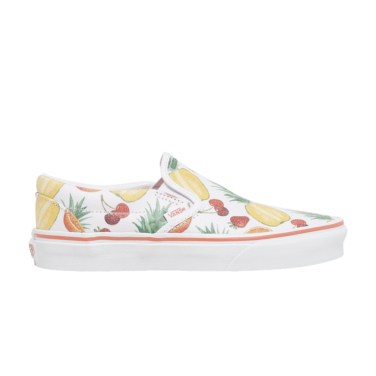 

Кроссовки Vans Classic Slip-On 'Fruity', белый